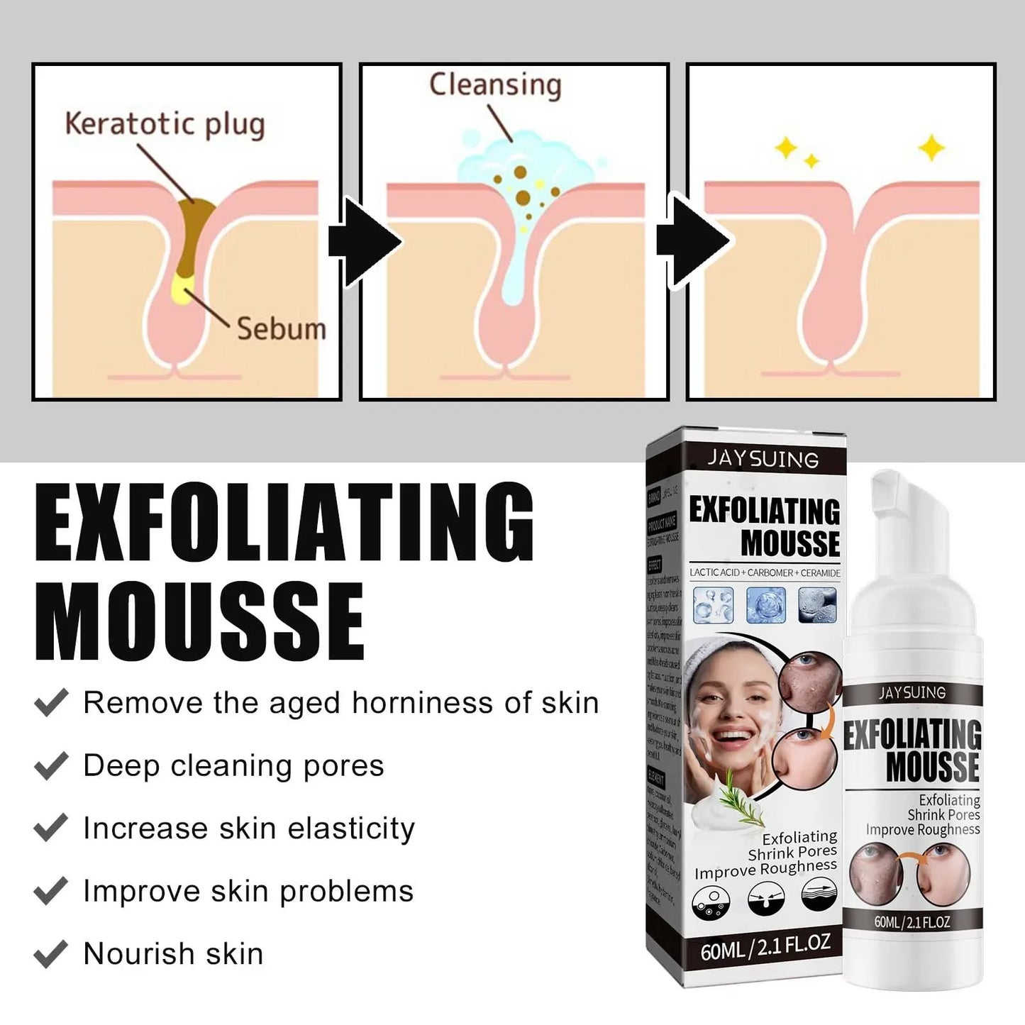 Exfoliante Facial Jaysuing