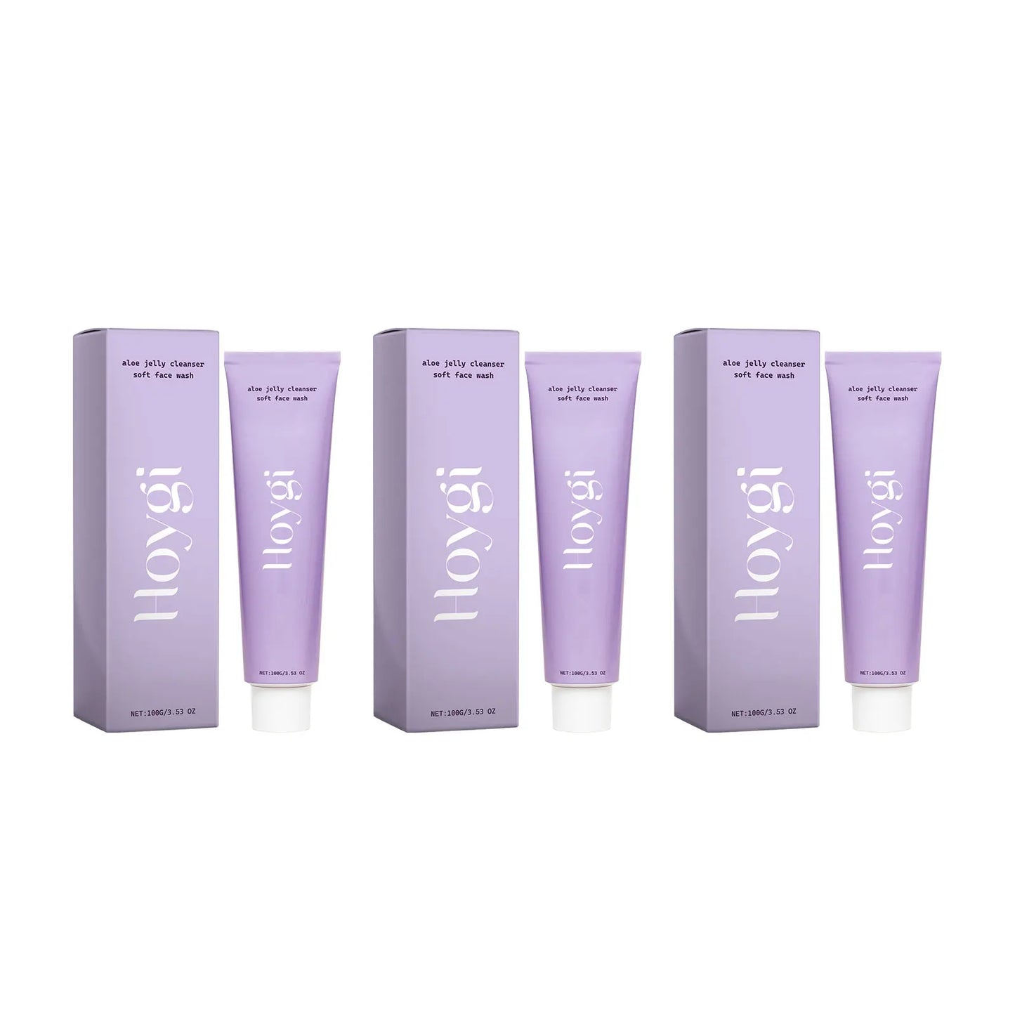 Limpiador facial de aloe vera Hoygi.