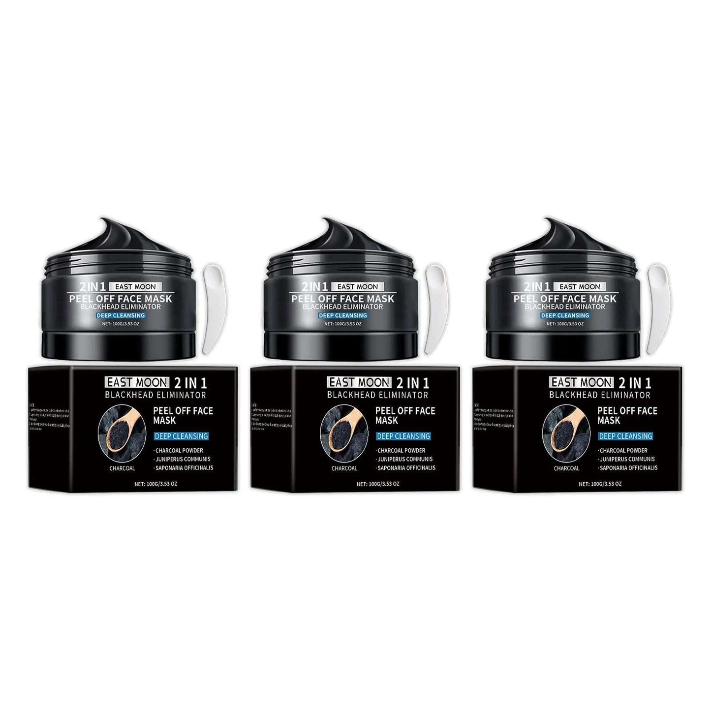 Mascarilla de carbon, exfoliante y elimina puntos negros.