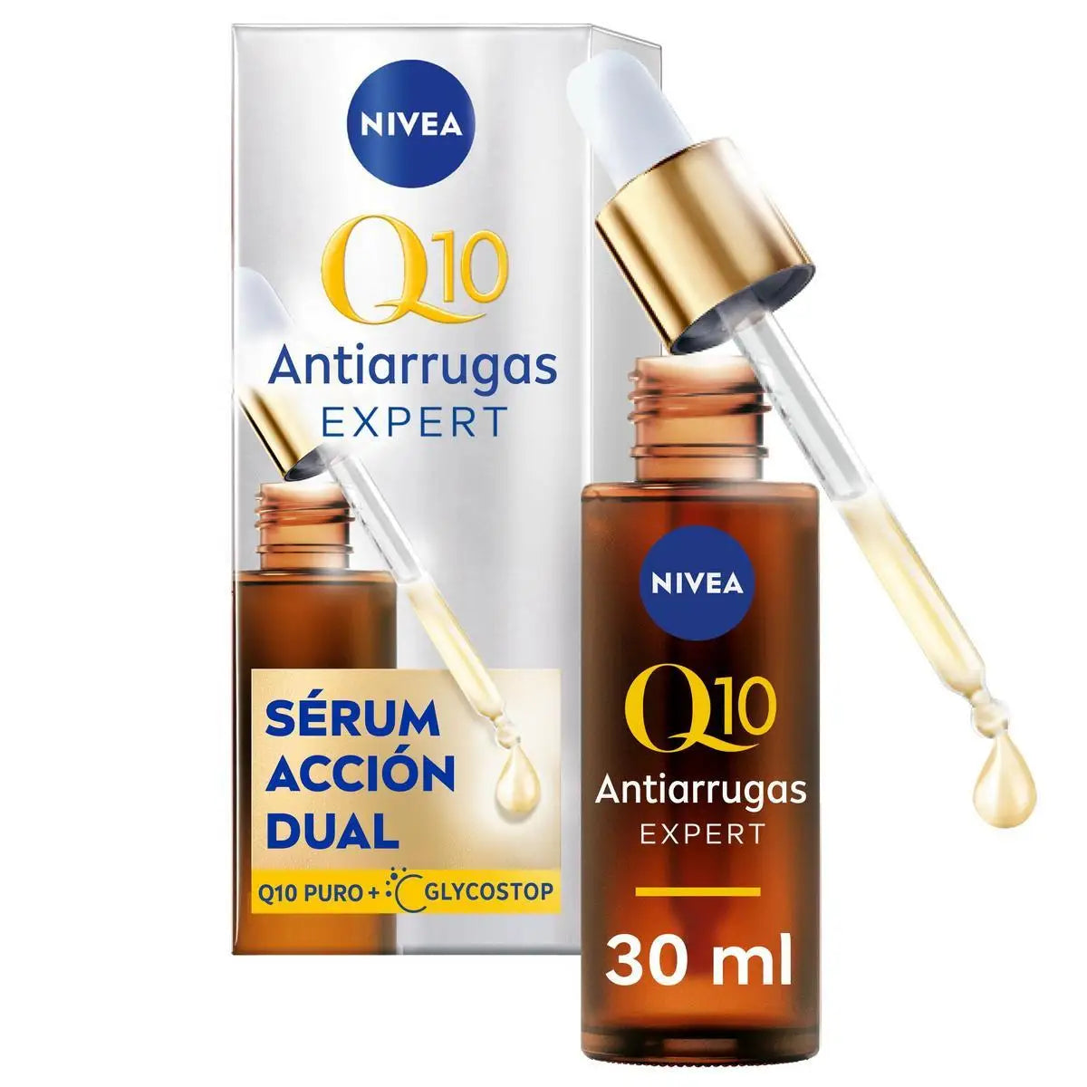 NIVEA Q10 Anti Wrinkle Expert Serum.