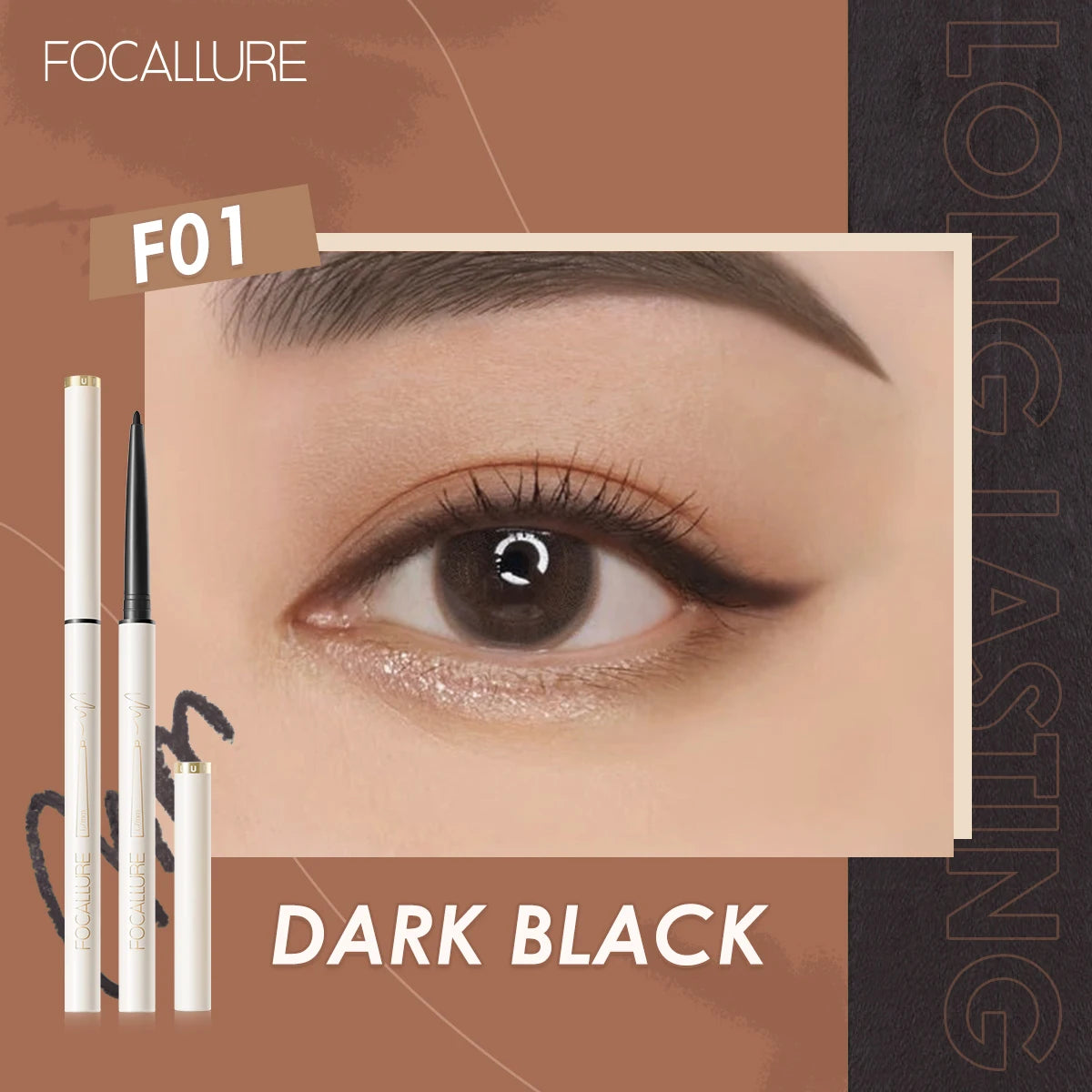 Lapiz delineador en gel Focallure.