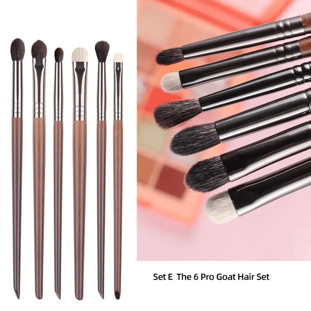 Set de 6 Brochas para Sombras de Ojos OVW