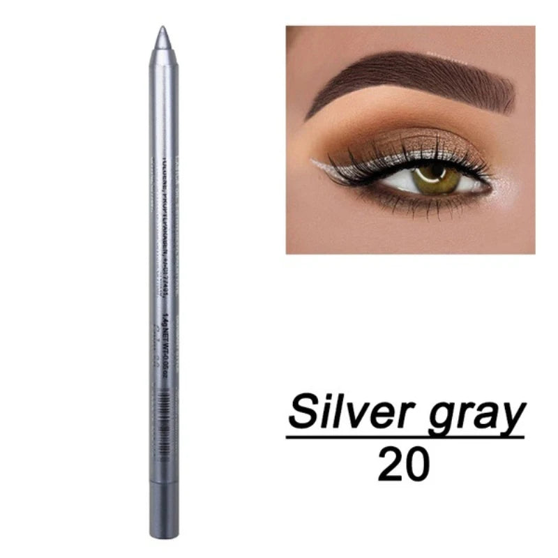 Kit de Sombras y Delineador de 12 Colores