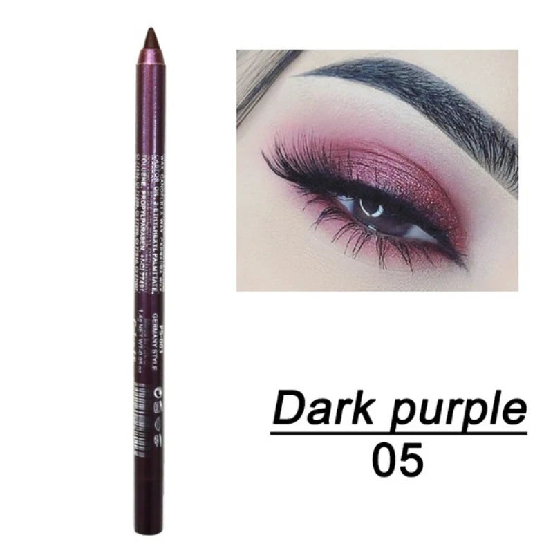 Kit de Sombras y Delineador de 12 Colores