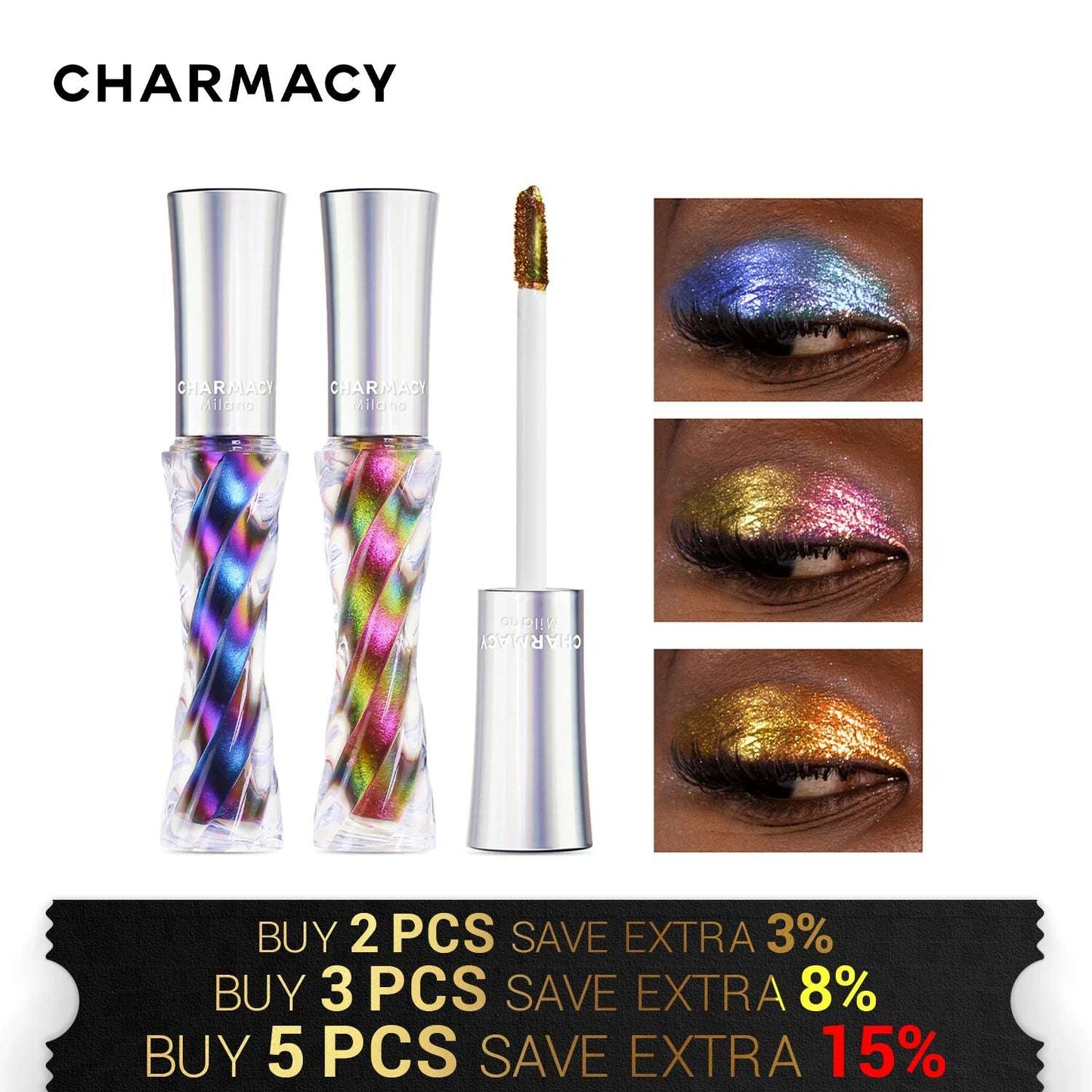 sombra de ojos líquida camaleónica de CHARMACY