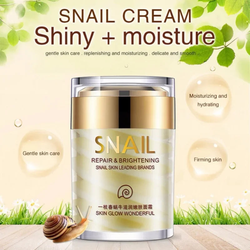Facial Cream with Collagen and Snail Extract,