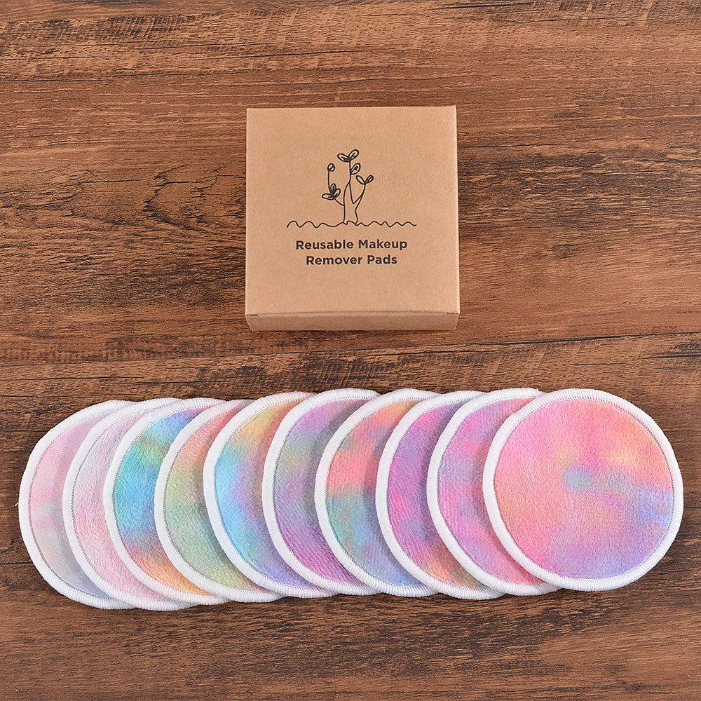 Discos desmaquillantes reutilizables .