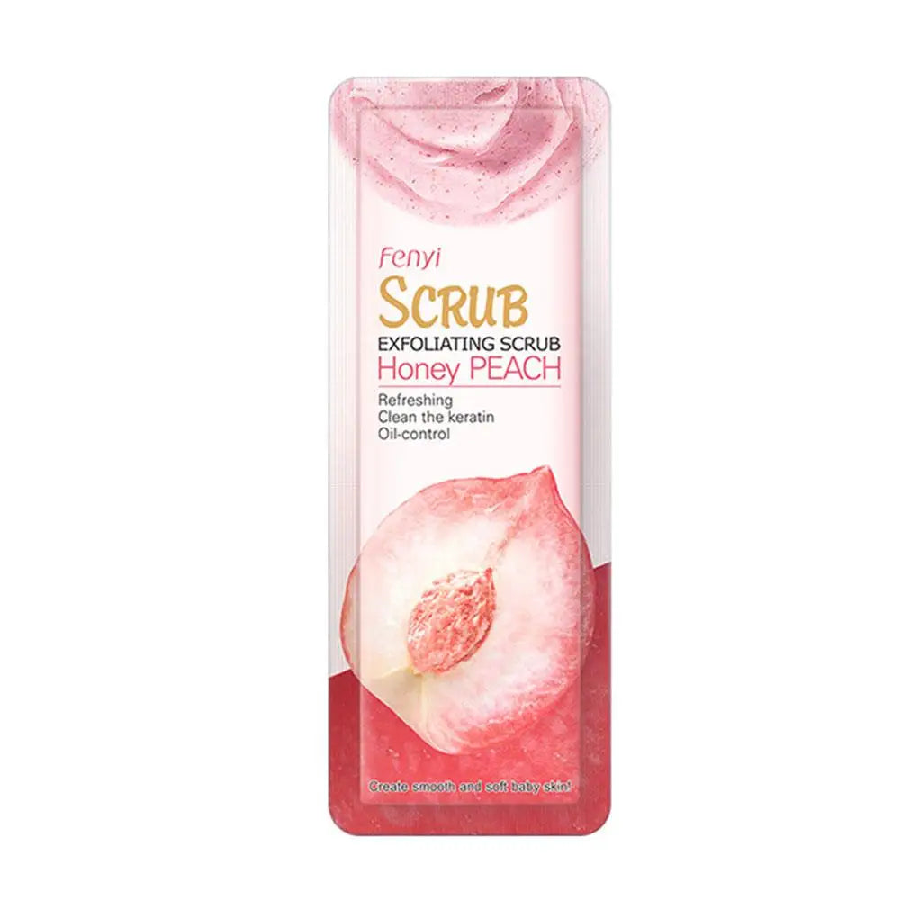 Exfoliante facial de melocotón Fenyi