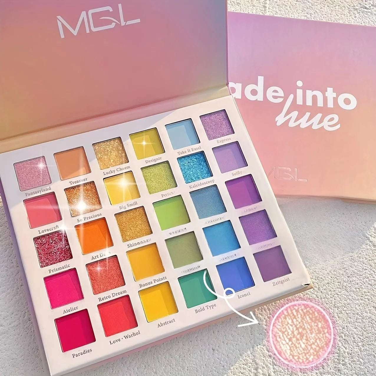 Paleta de Sombras MCL.