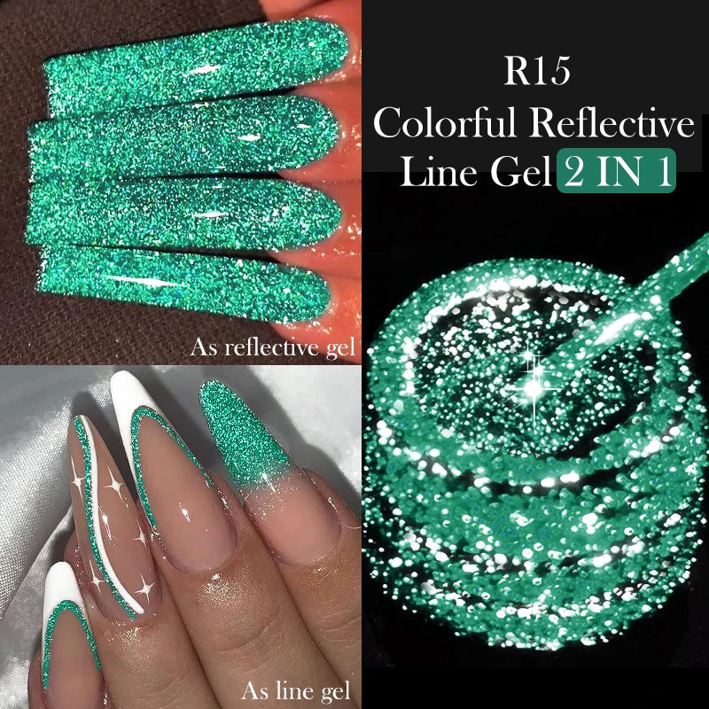 LILYCUTE esmalte brillante delineador UV