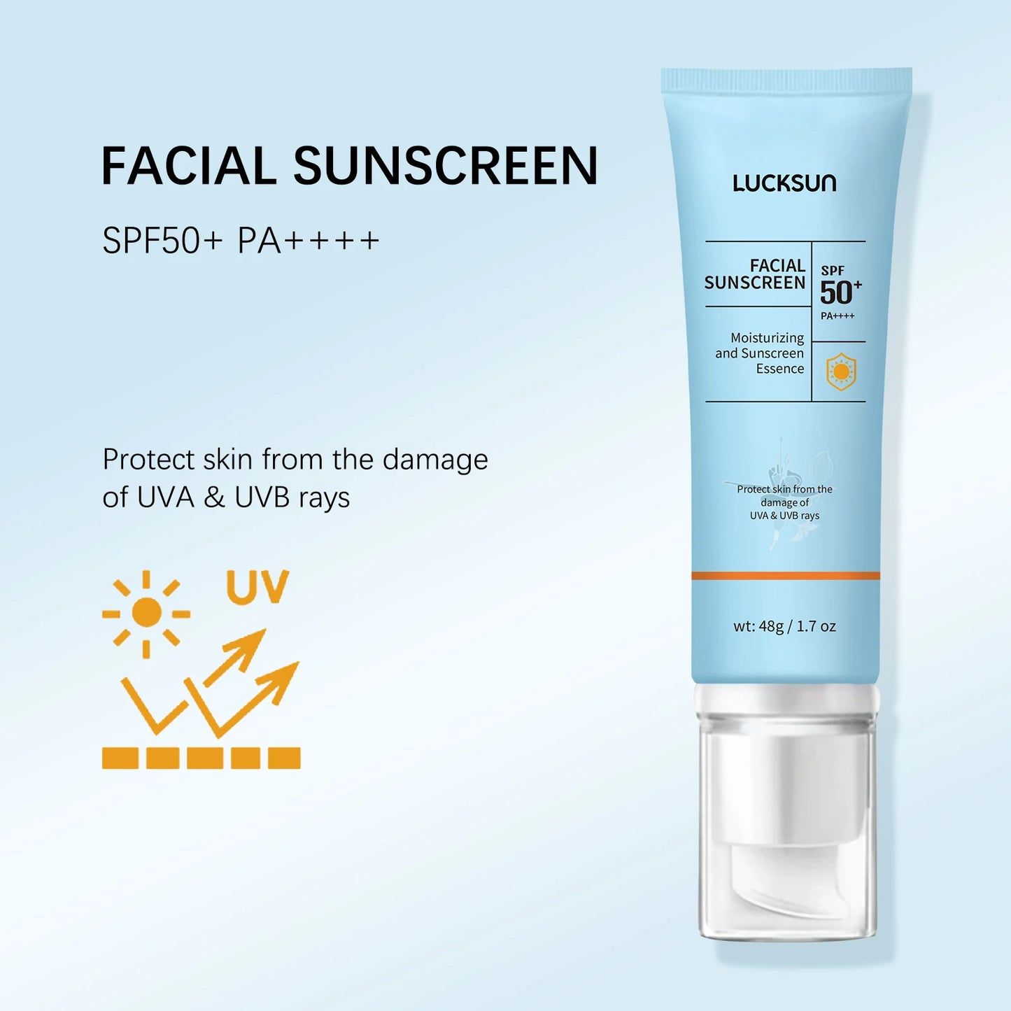 Protector facial hidratantes LUCKSUN SPF50+