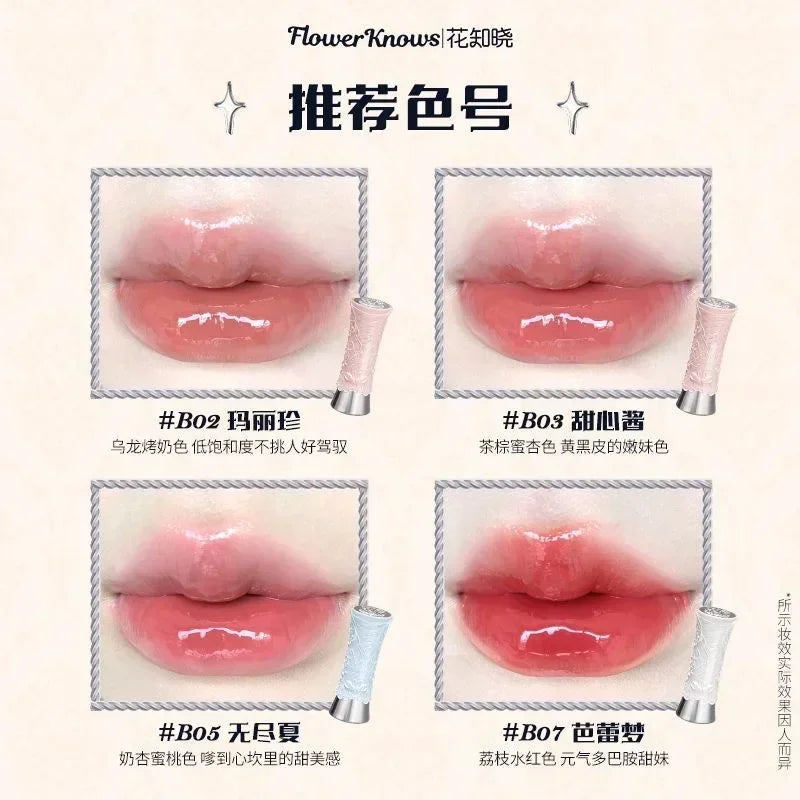 Moisturizing lipstick and bar from the brand Flawer Knows