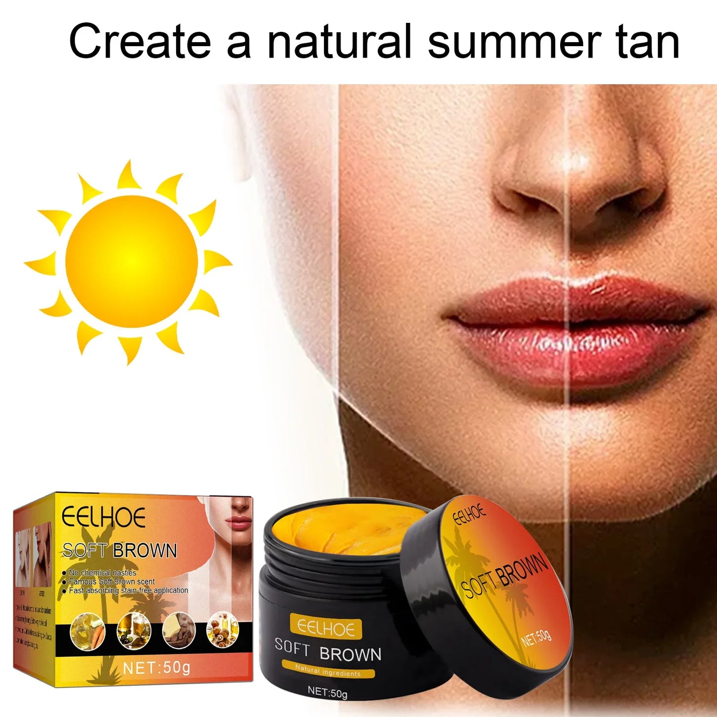 OUHOE Crema Autobronceadora.