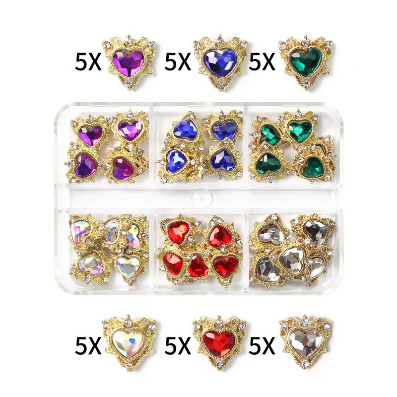 Piedras decorativas para uñas,