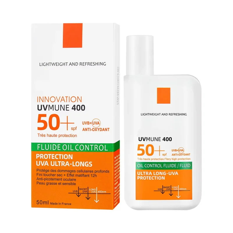 Crema de protección solar SPF 50+ innovación UVMUNE400 y antioxidante.