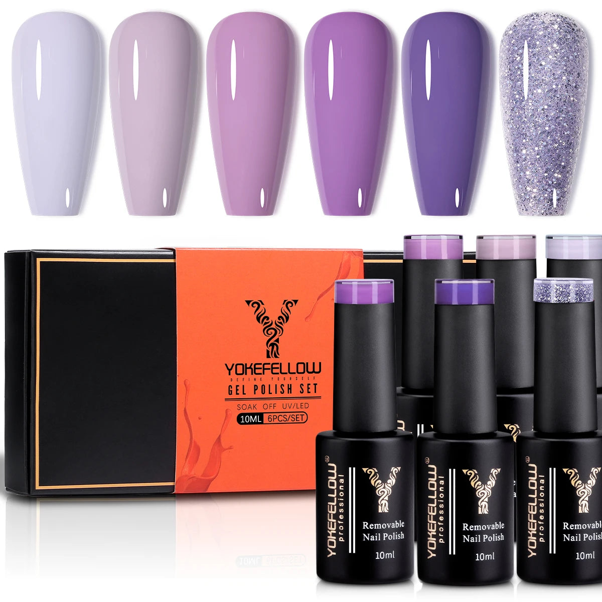 33 Sets de esmaltes en gel Yokefellow