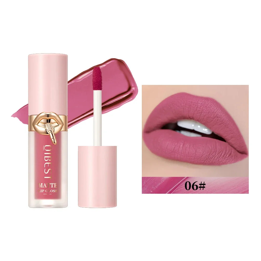QIBEST Labial Líquido Mate .