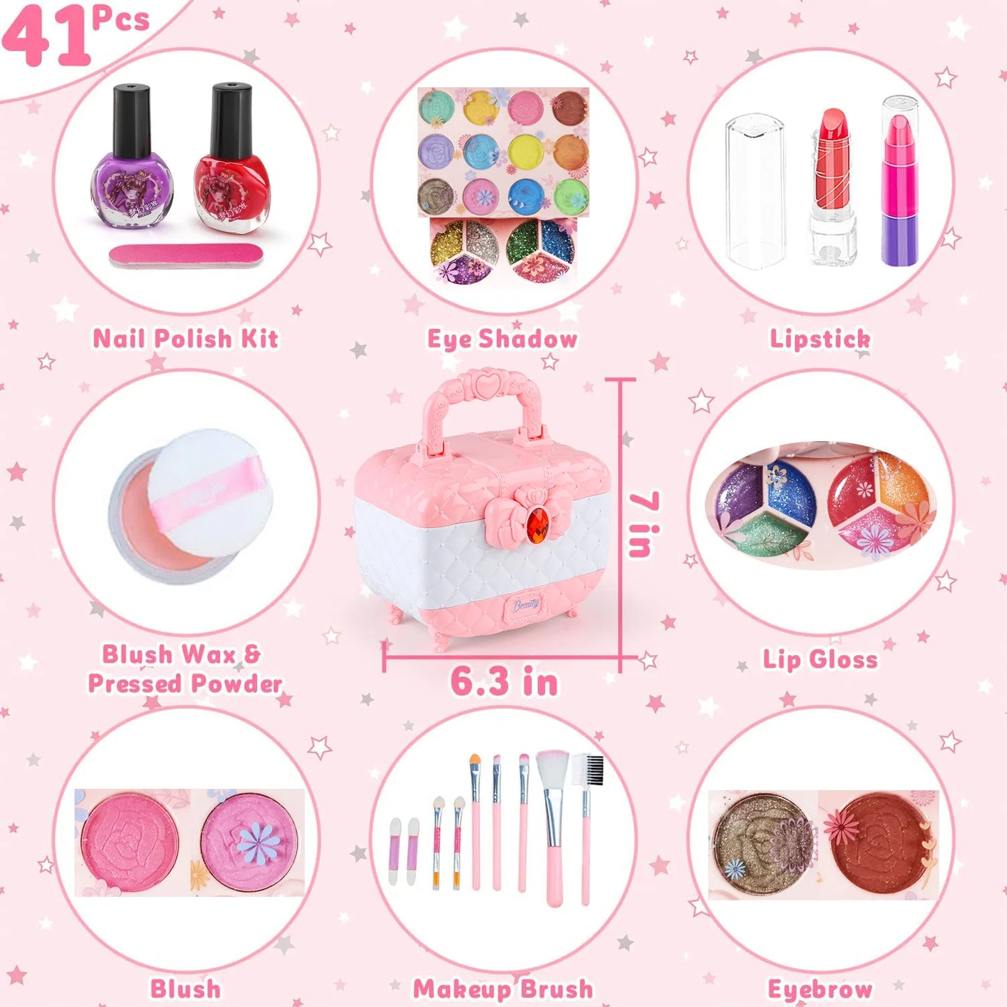 Set de maquillaje infantil LADUMU