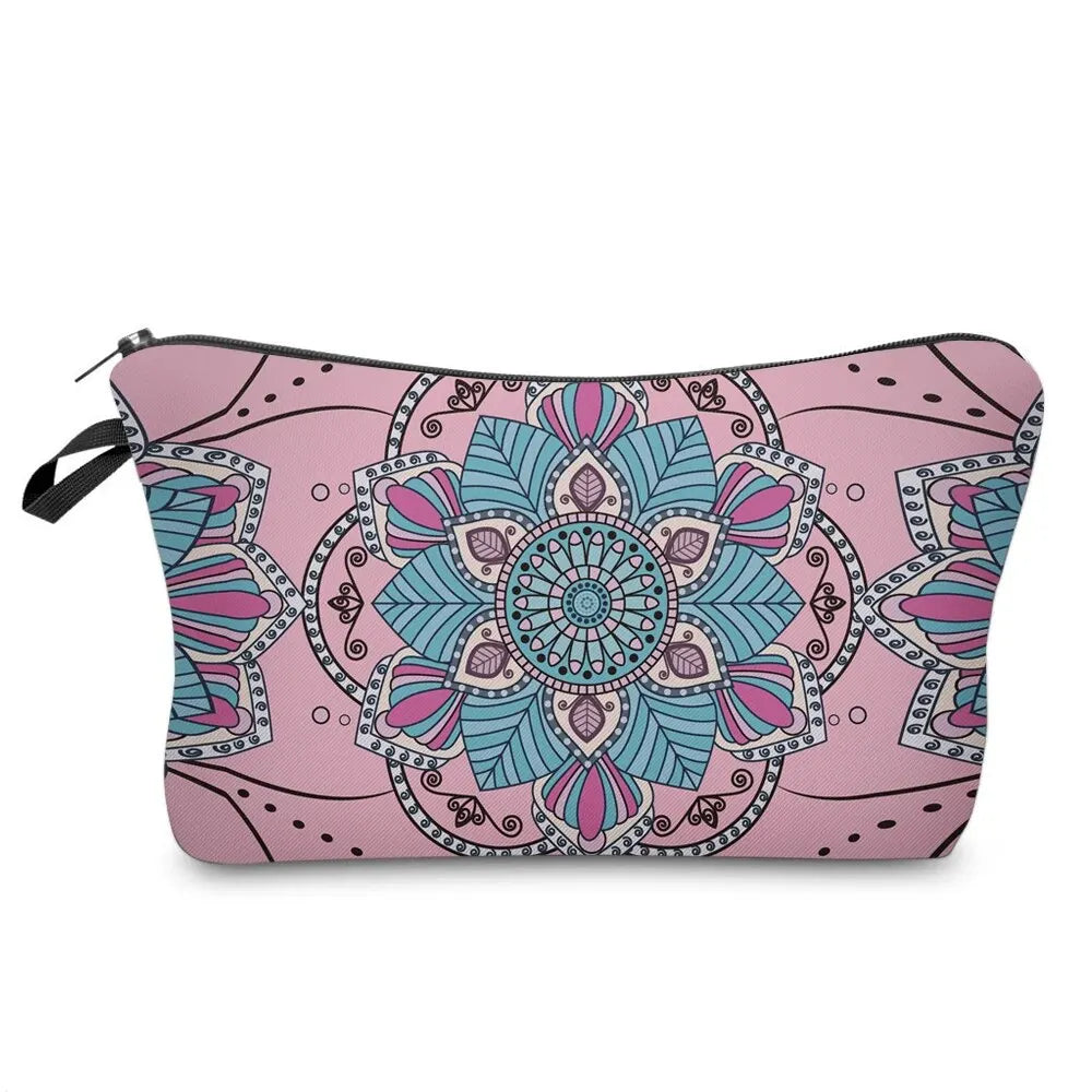 Neceser de Maquillaje Floral