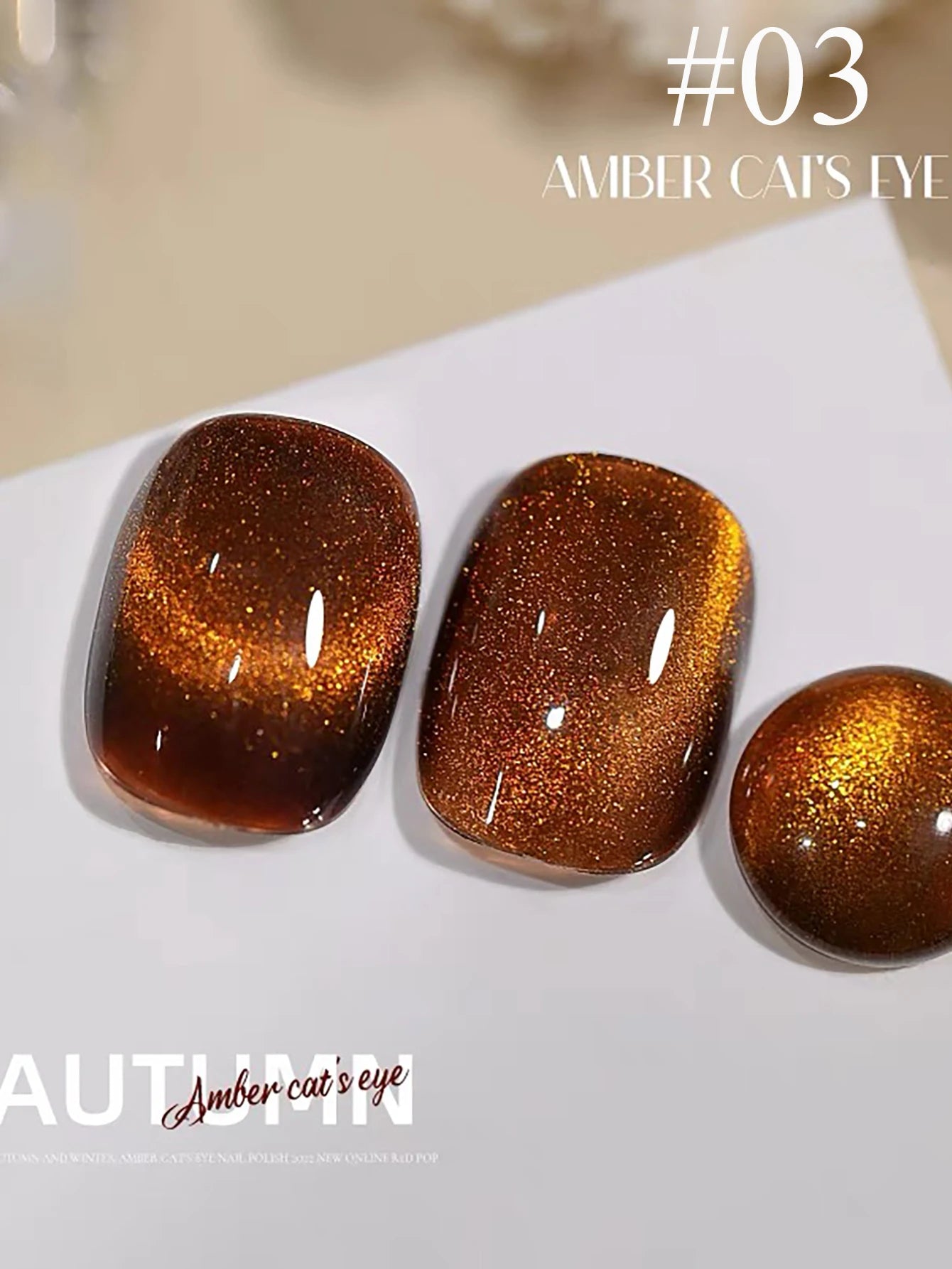 MIANEL magnetic cat eye nail polishes