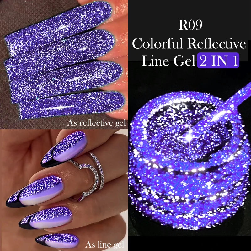 LILYCUTE esmalte brillante delineador UV