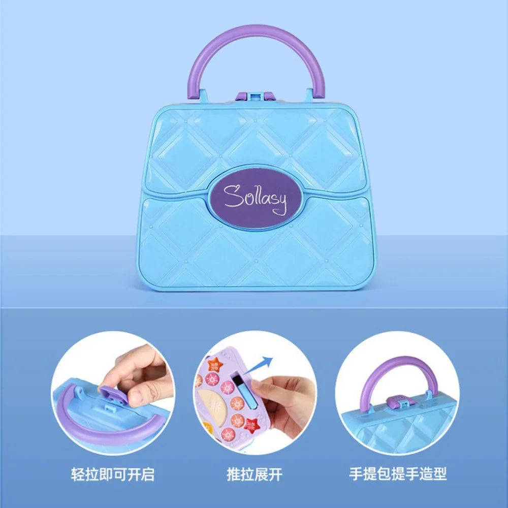 Set de maquillaje de juguete para niñas