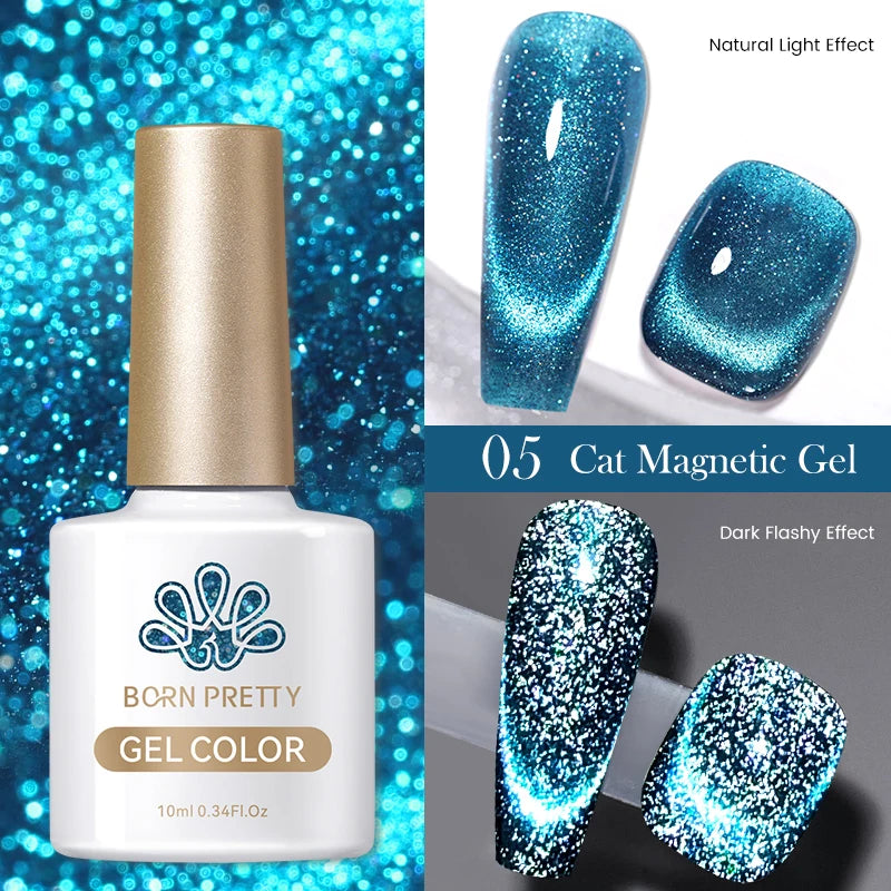 BORN PRETTY Water Light Cat Eye