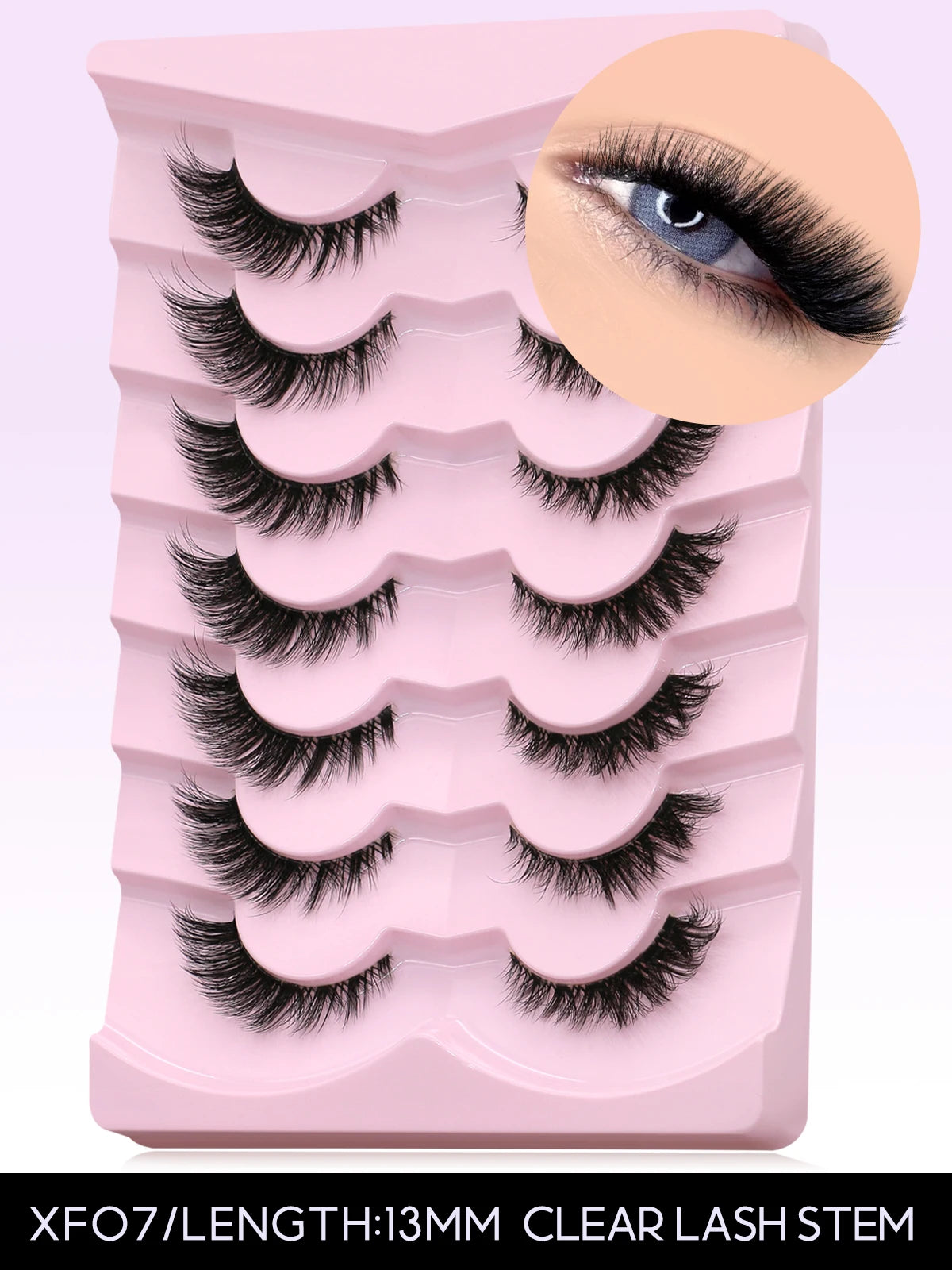 Pestañas Postizas GROINNEYA Cat Eye