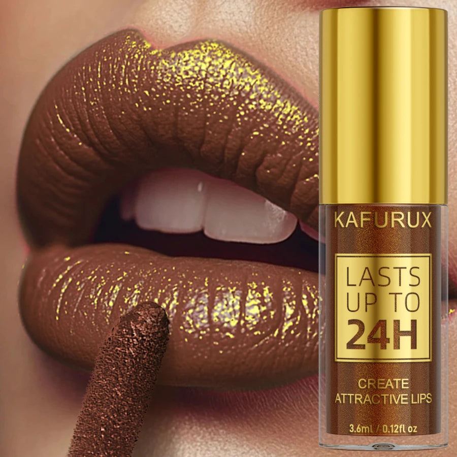 Gloss labial con glitter