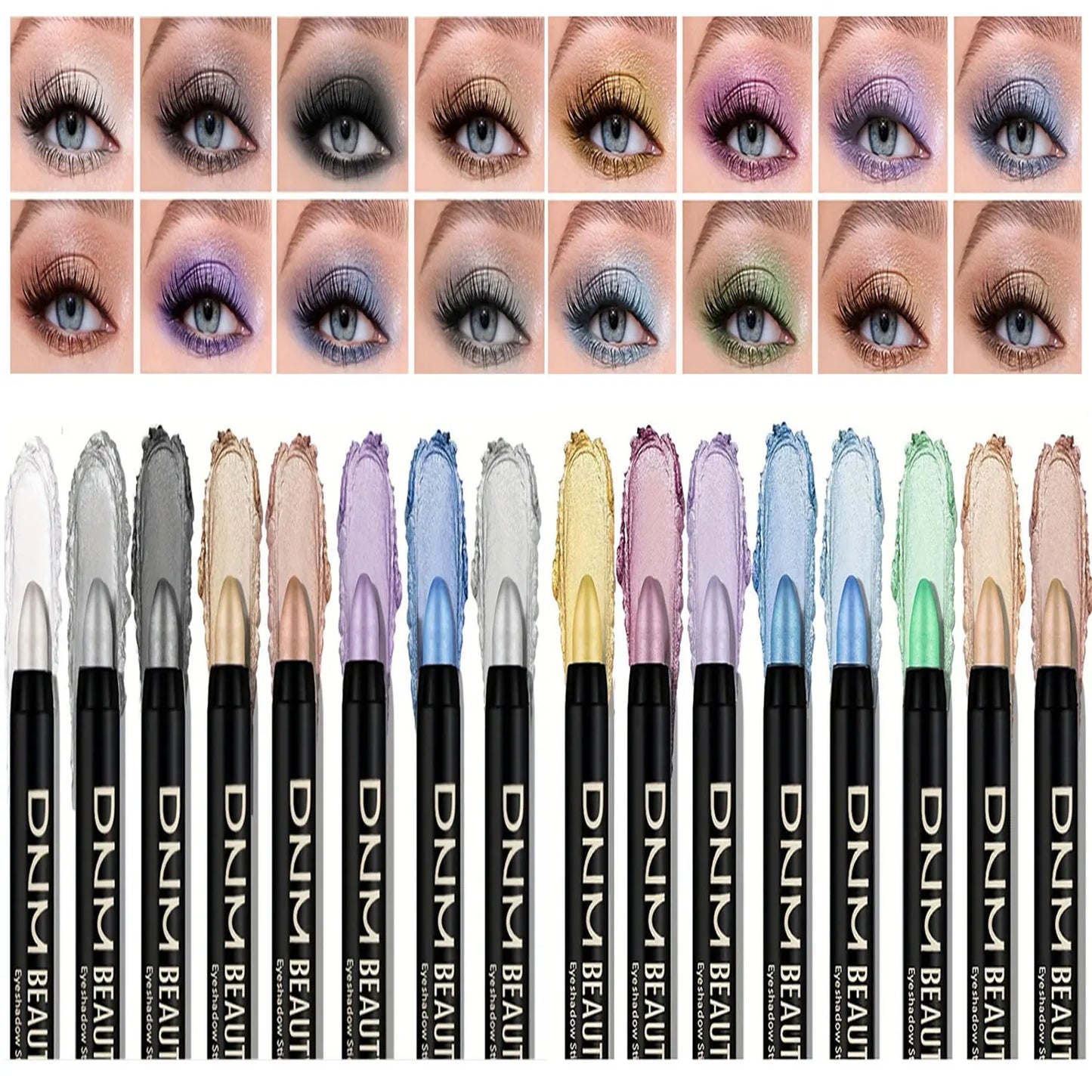16 Sombras de Ojos DNM BEAUTY