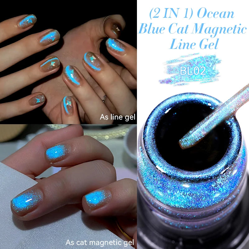 LILYCUTE esmalte brillante delineador UV