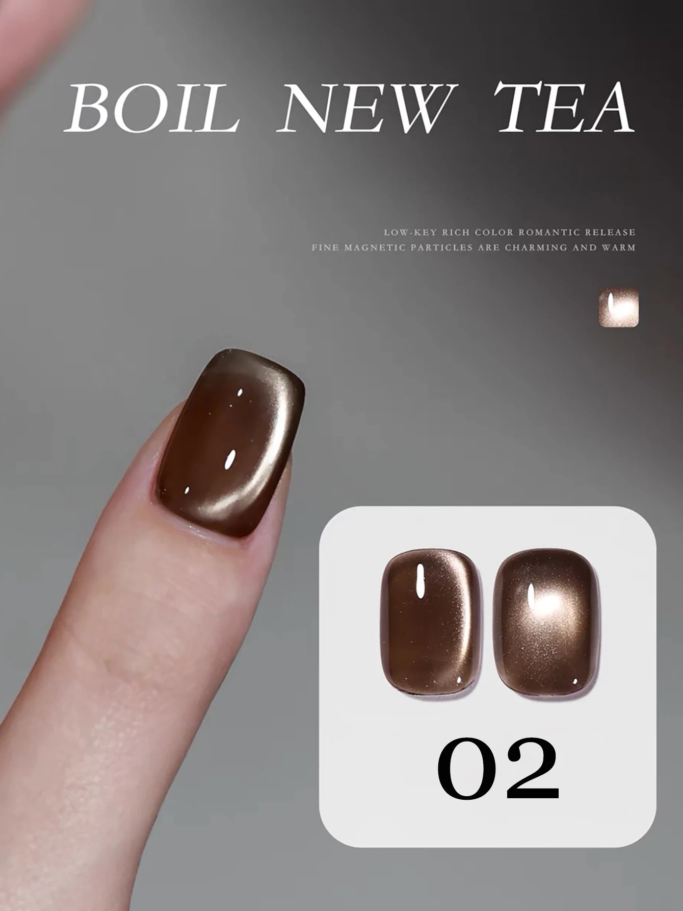 MIANEL magnetic cat eye nail polishes