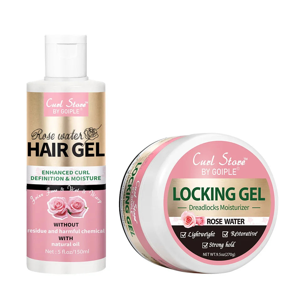 CURL STORE Kit de gel para fijar el cabello de Curl store