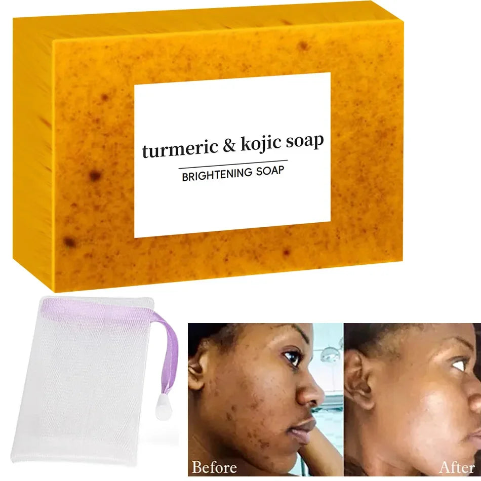 Jabón Facial de Cúrcuma, Miel y Ácido Kójico de SAKSRAAR