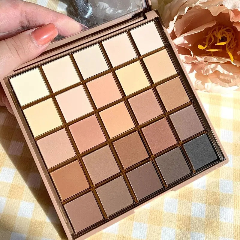 Paleta de Sombras DIKALU de 25 Colores.
