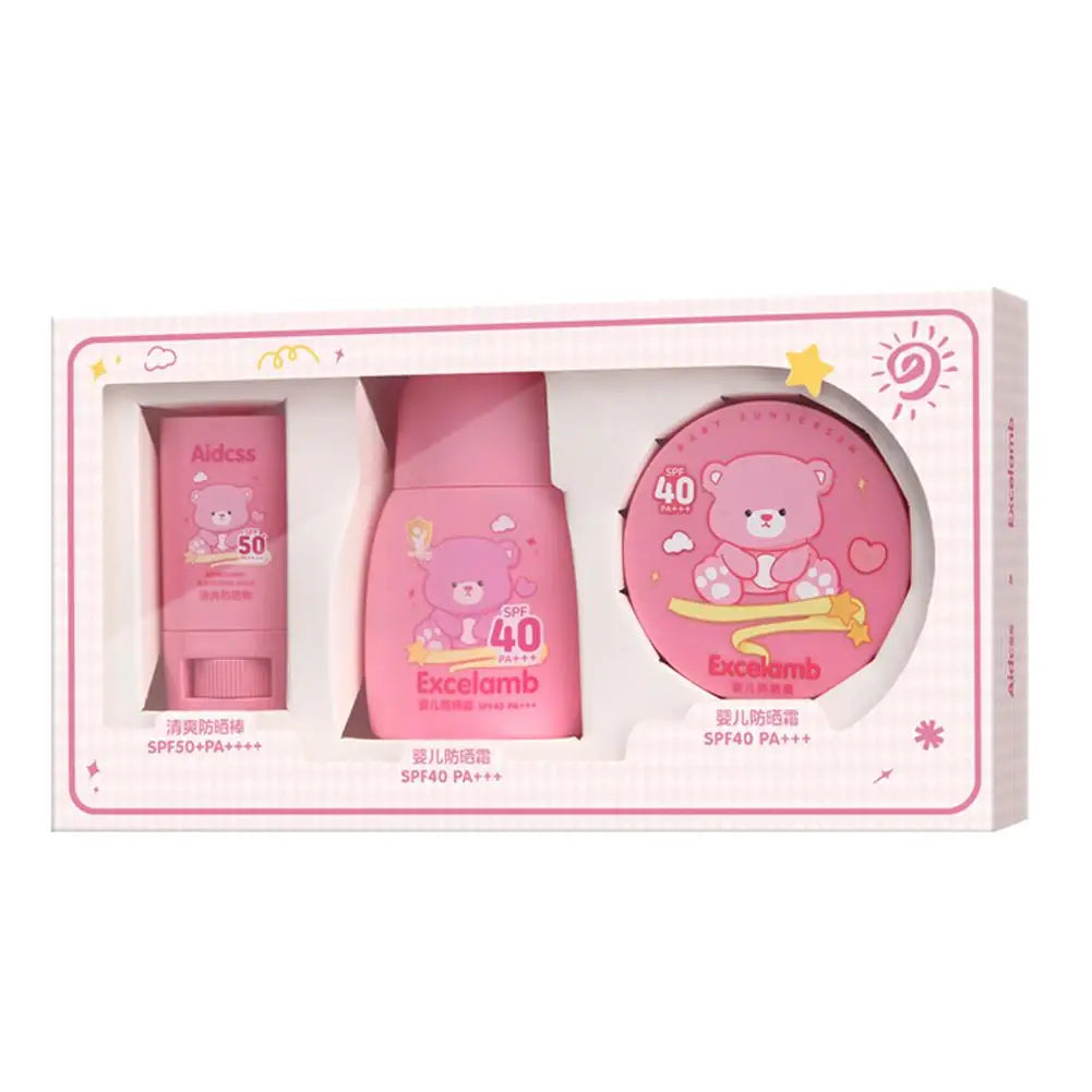 Protector solar para niñas SPF50+/SPF40+ Airongsie