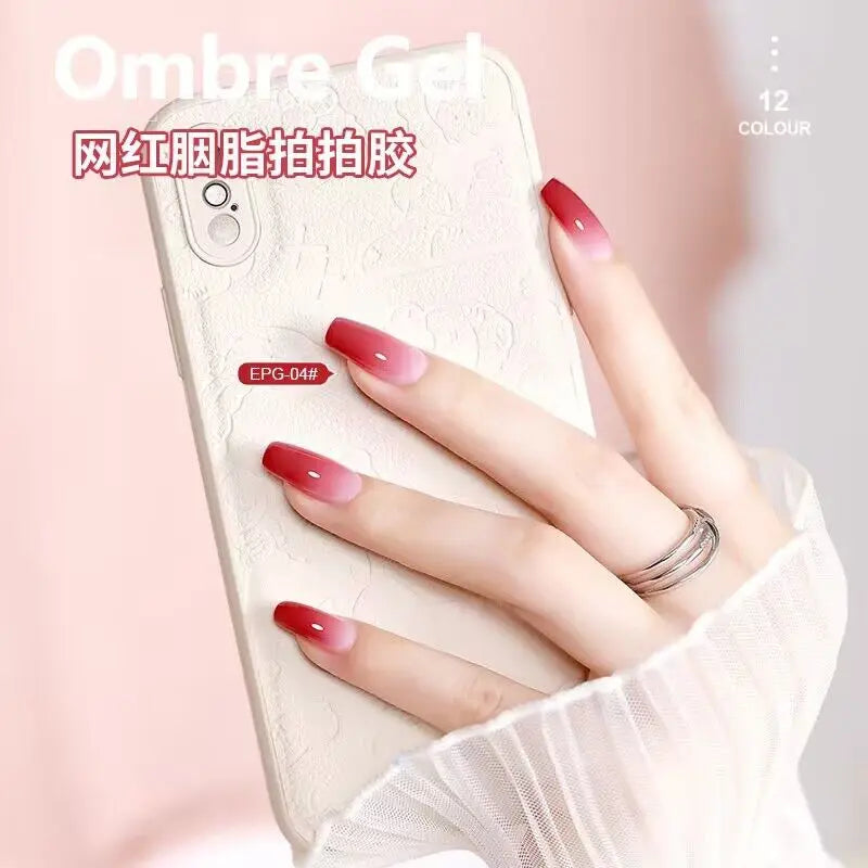 Esmalte en Gel para Uñas Ombre Mud Pat UV