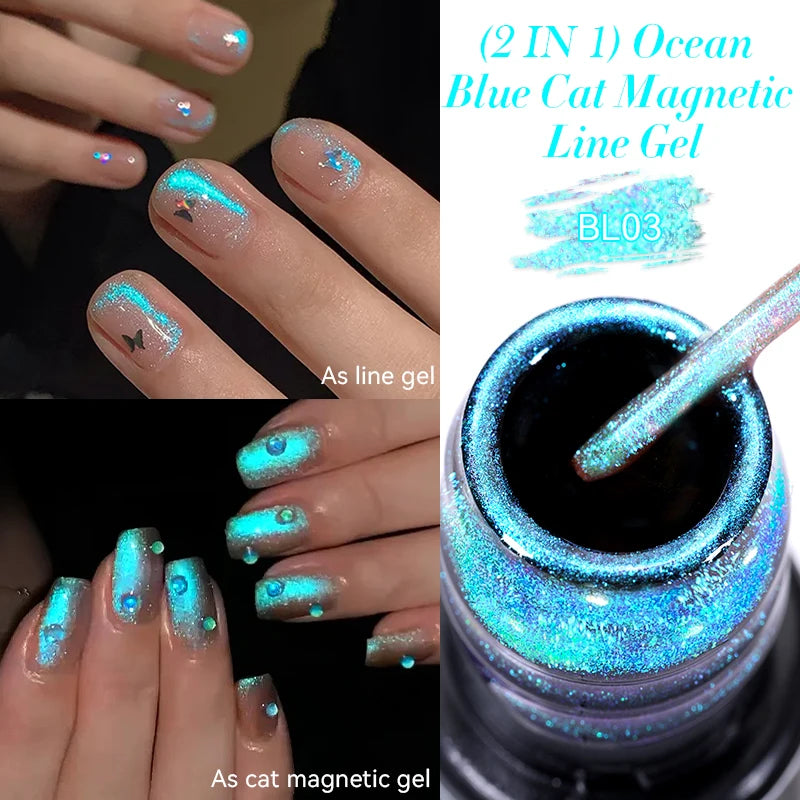 LILYCUTE esmalte brillante delineador UV