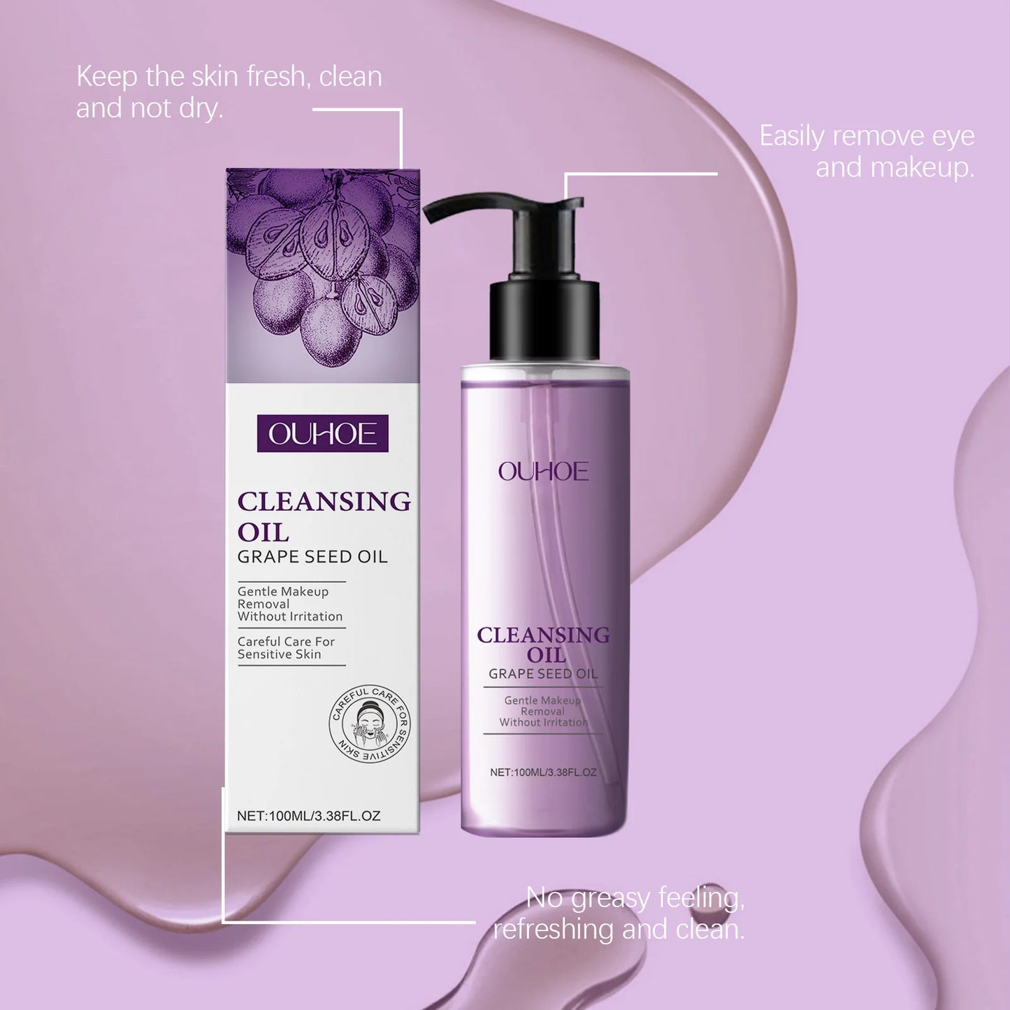 Aceite desmaquillante Ouhoe