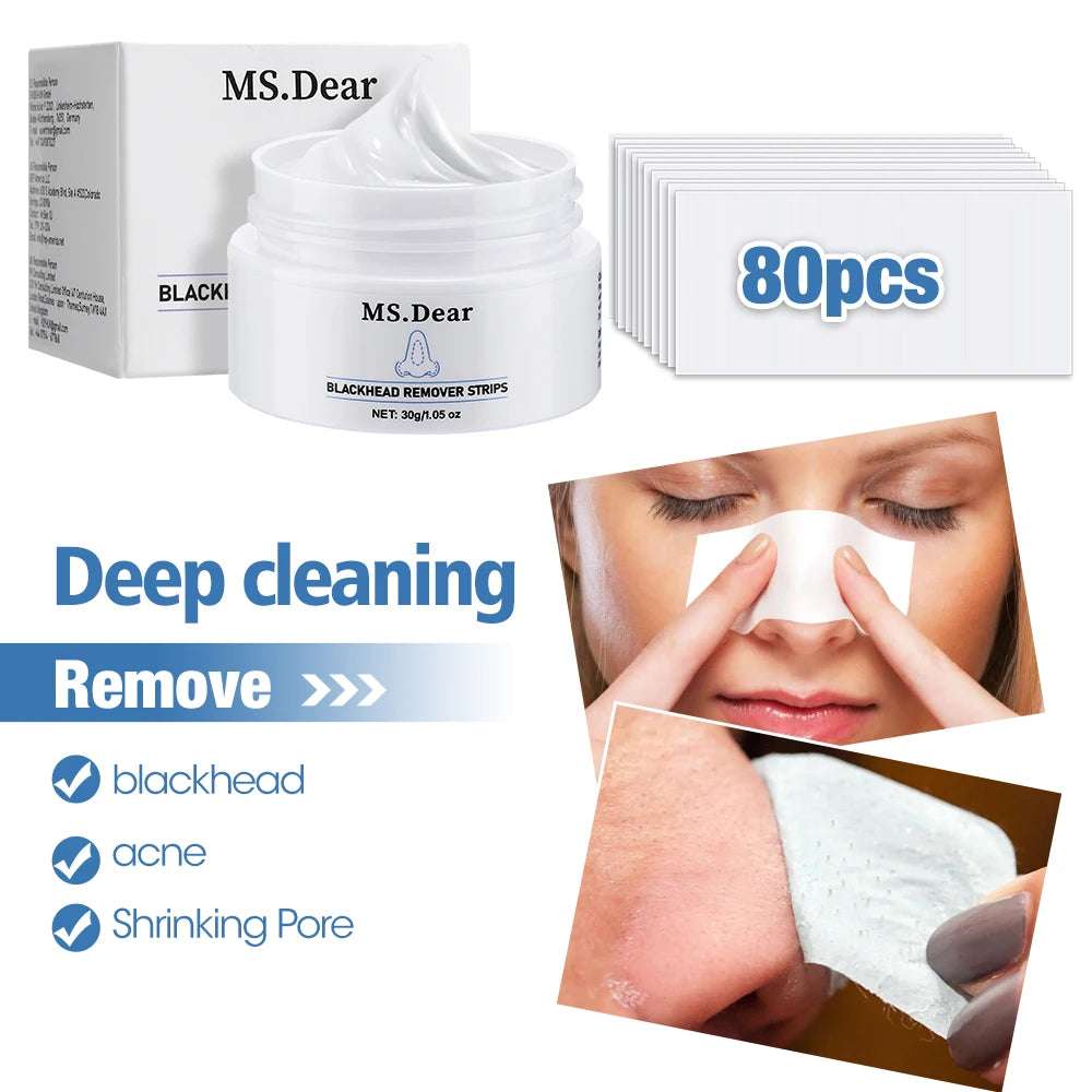Crema+tiras para eliminar puntos negros.