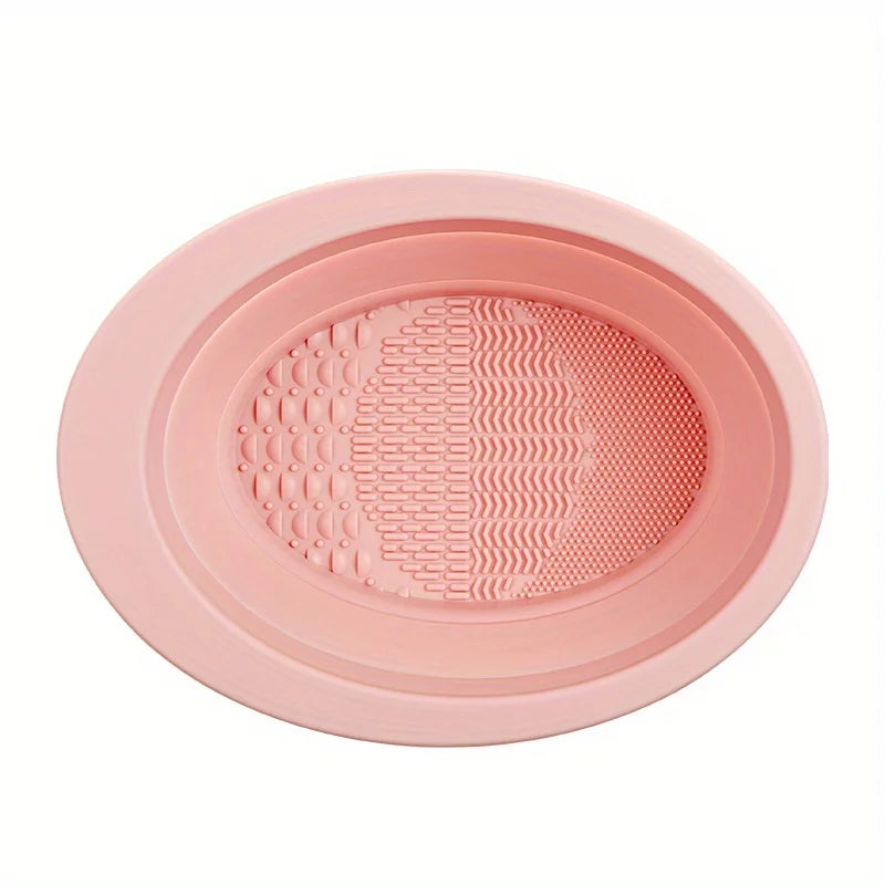 Herramienta de silicona para limpieza de brochas