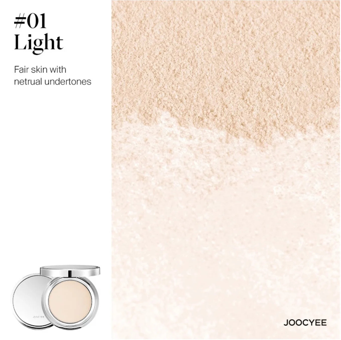 JOOCYEE Matte Compact Powder