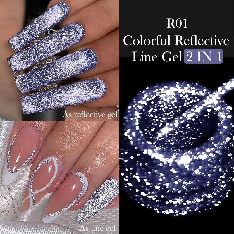 LILYCUTE esmalte brillante delineador UV