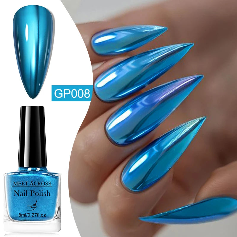 MEET ACROSS chroma metallic enamels