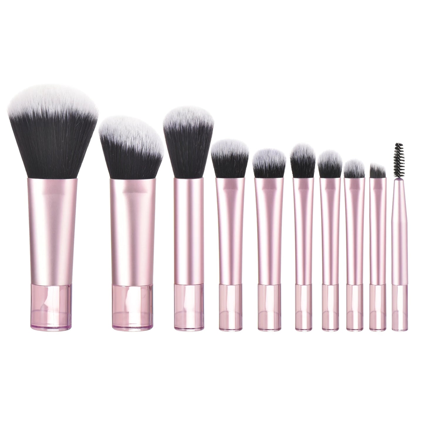 Set de 10 Mini Brochas de Maquillaje.