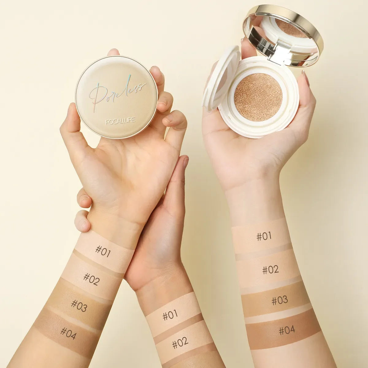 FOCALLURE Air Cushion BB & CC Cream.