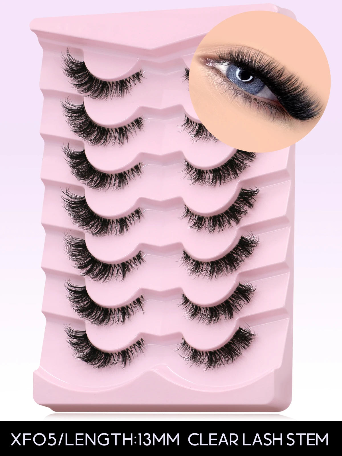 Pestañas Postizas GROINNEYA Cat Eye