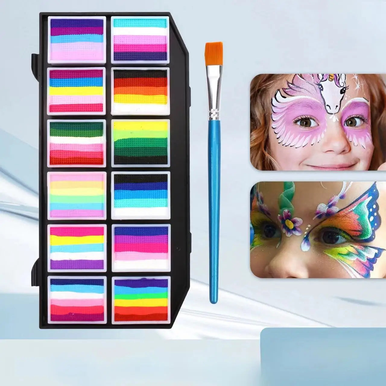 Pinturas de agua corporales