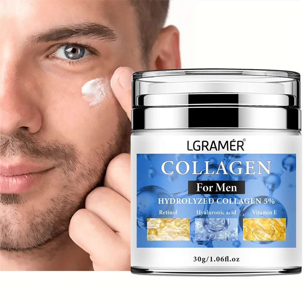 Crema Facial para Hombres con Retinol LGRAMER.