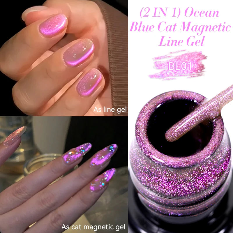 LILYCUTE esmalte brillante delineador UV